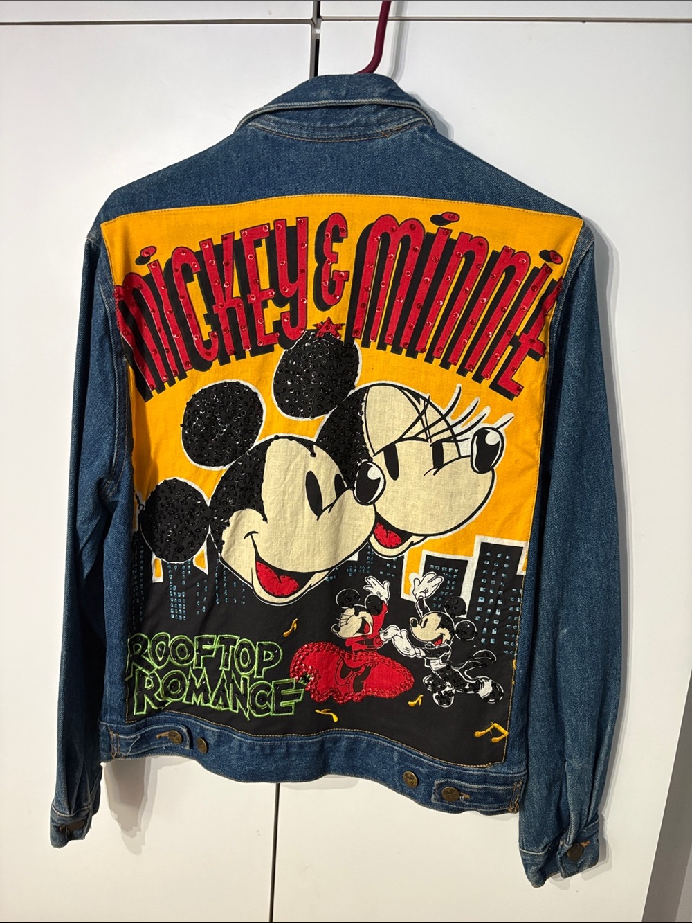 Vintage Disney Mickey & Minnie Denim Jacket-JG Hook